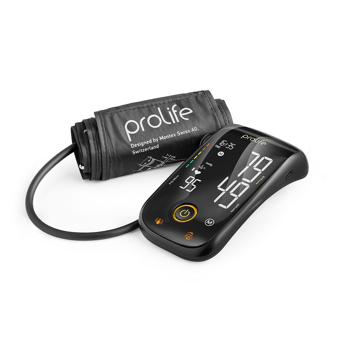 Blodtrycksmätare Prolife Digital PX7 Premium med digital skärm och manschett
