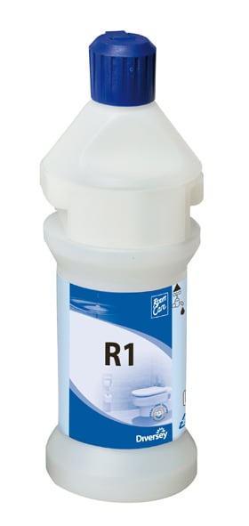 Flaska Divermite R1 blå med doseringskork 300ml