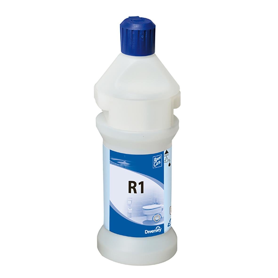 Blå sprayflaska Divermite R1 med doseringskork 300ml