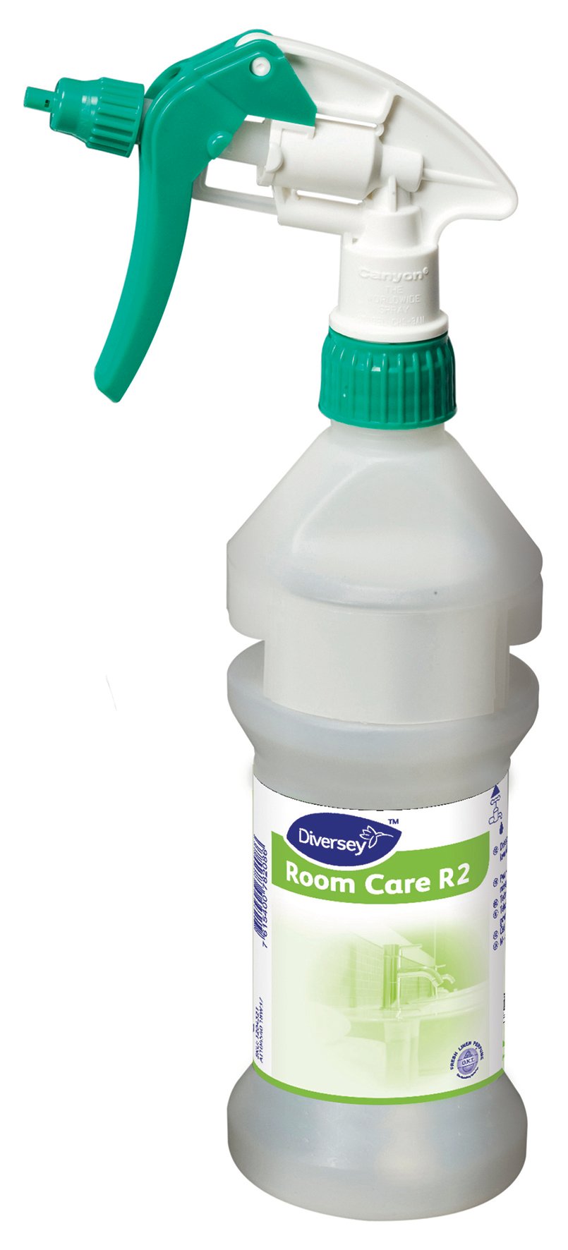 Flaska Divermite R2 grön med spraymunstycke 300ml