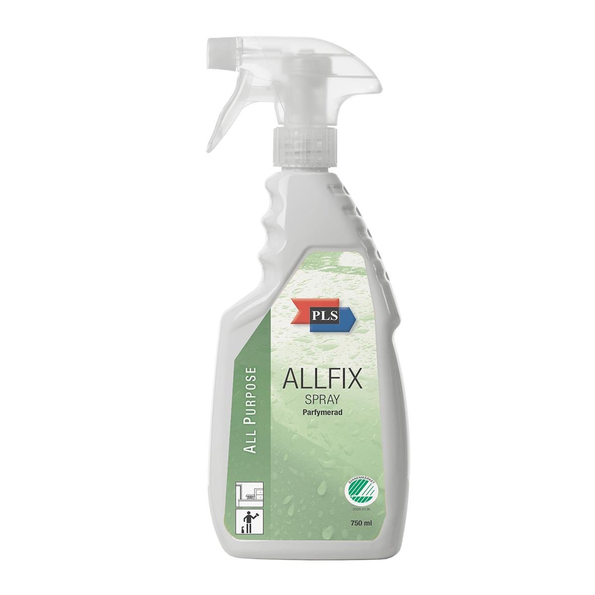 Allrent PLS Allfix Spray parfymdoftad 750ml i sprayflaska