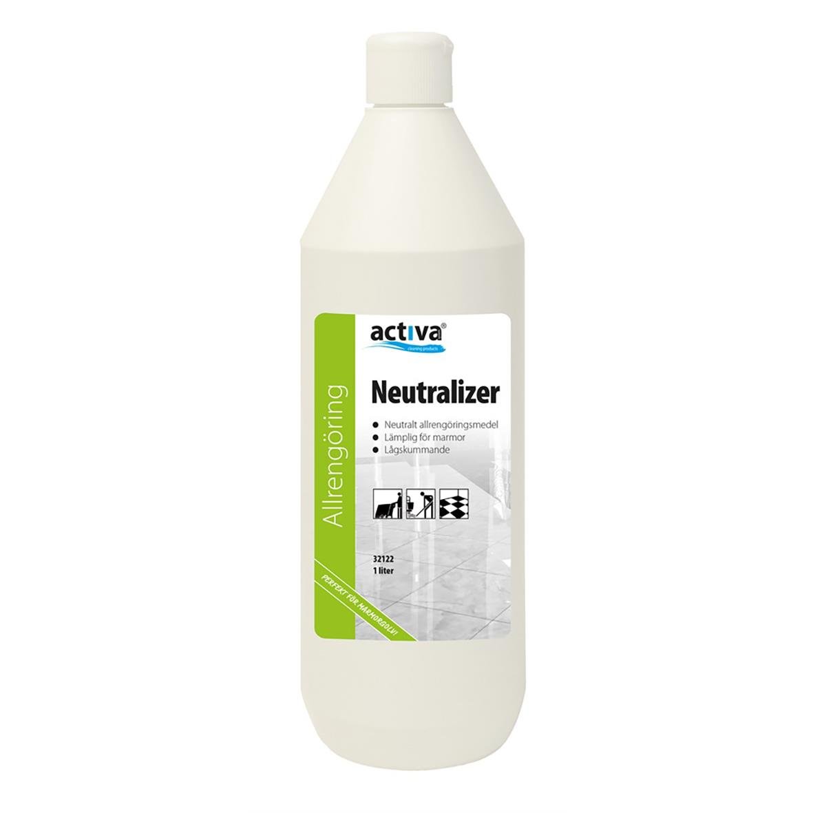 Allrent Activa Neutralizer 1L, neutraliserar allergener i en 1-liters flaska