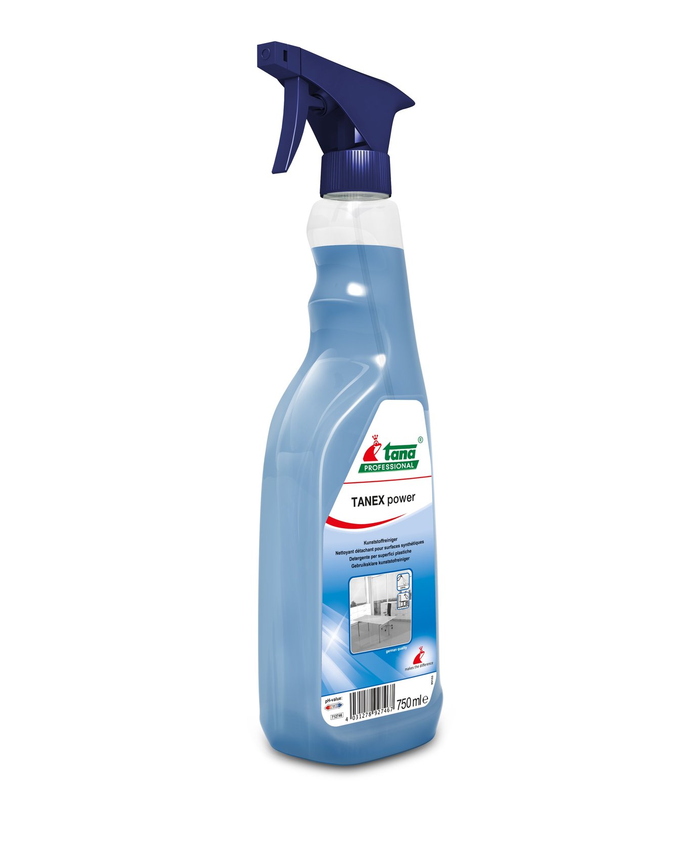 Grovrent Tana Tanex Power Spray 750ml i sprayflaska för rengöring