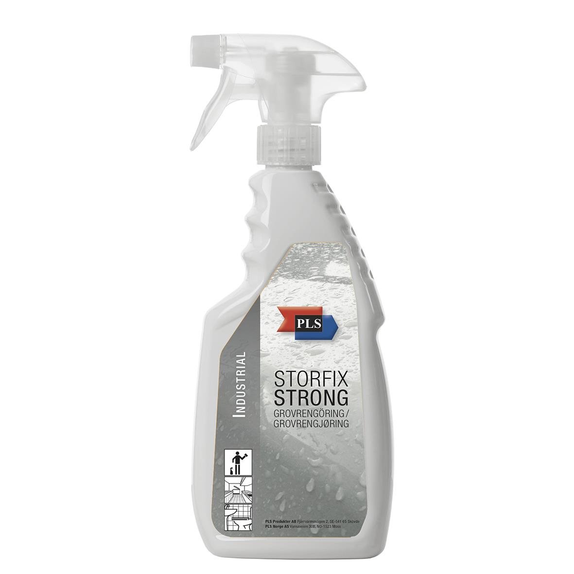 Storfix Strong Spray 750ml i sprayflaska för rengöring och grovstädning