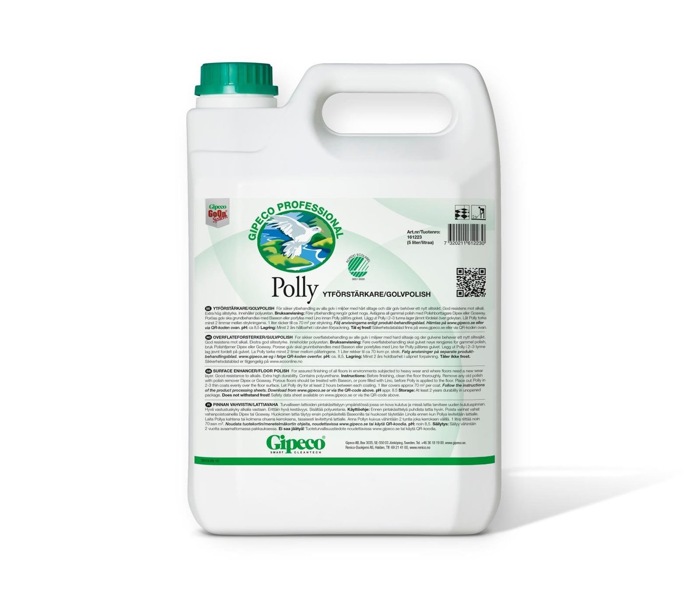 Golvpolish Gipeco Polly 5L 52030023