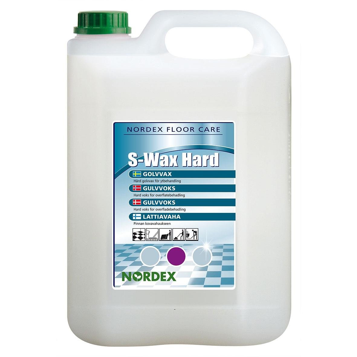 Golvvårdsvax Nordex S-Wax Hard 5L