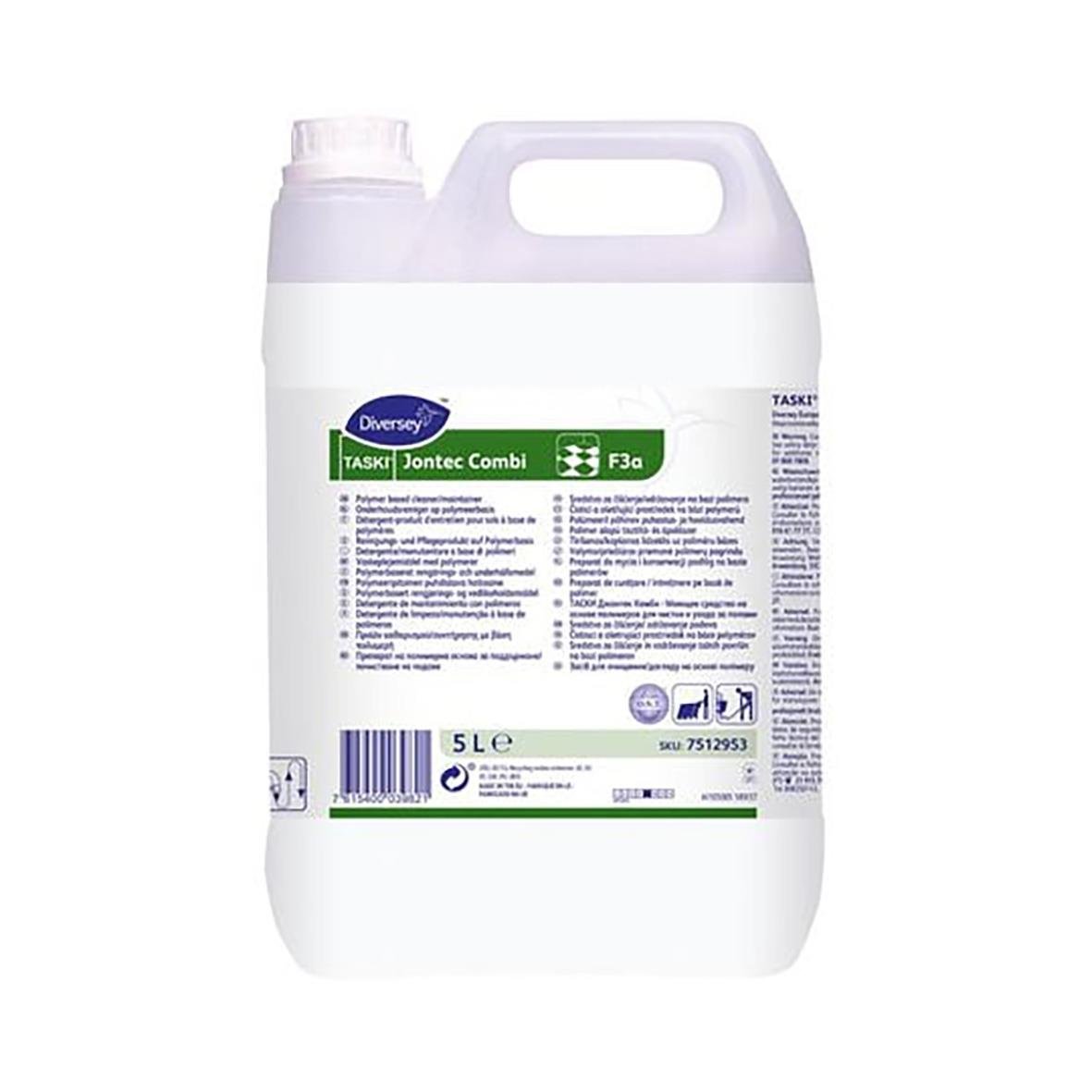 Golvrengöring Diversey Taski Jontec Combi & Care F3a 5L i vit plastflaska