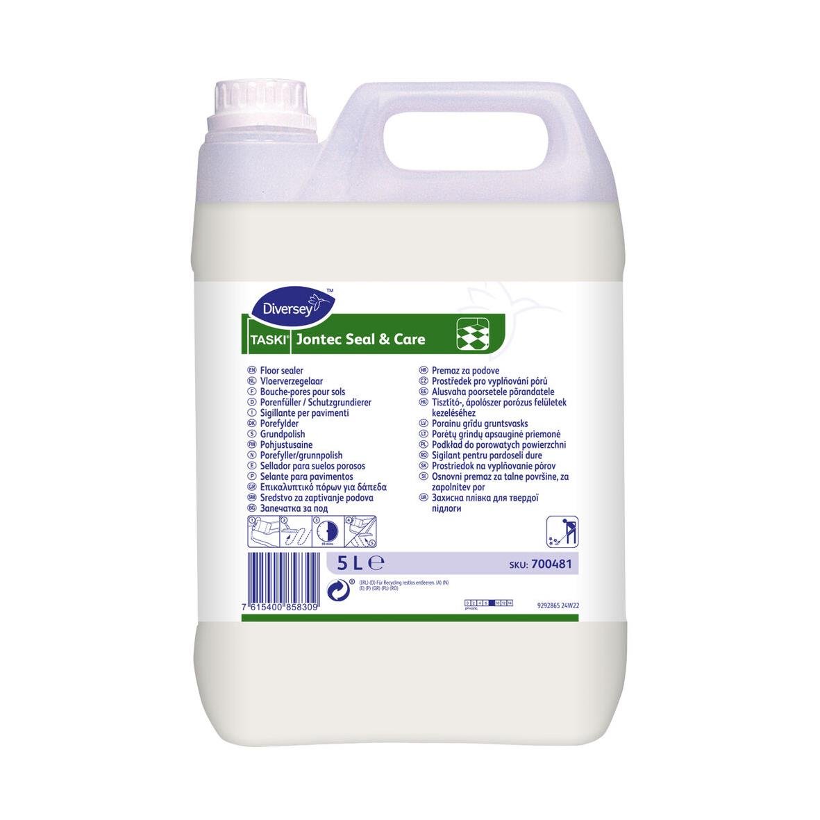 Diversey Taski Jontec Seal & Care 5L grundpolish i stor flaska