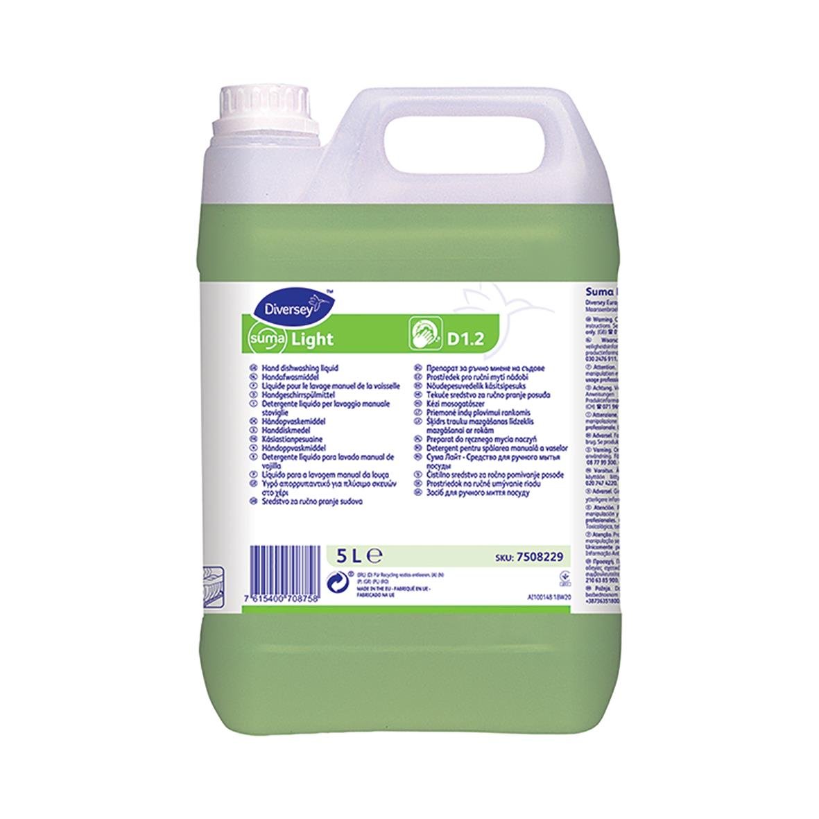 Diversey Suma Light D1.2 handdiskmedel i 5L dunk