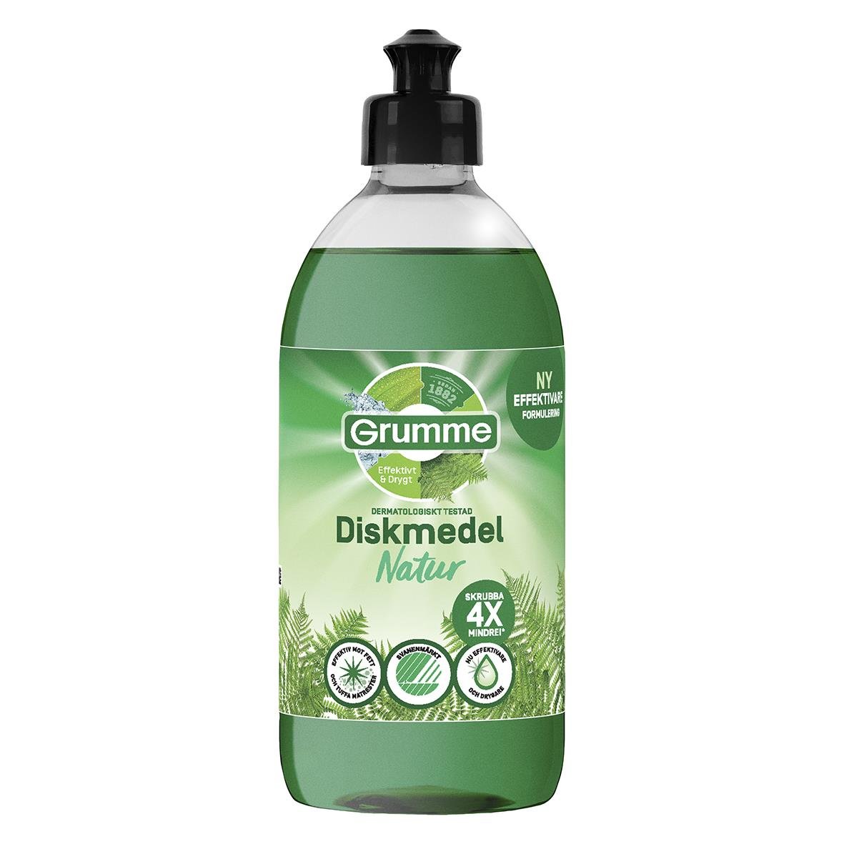 Handdiskmedel Grumme Natur 500ml