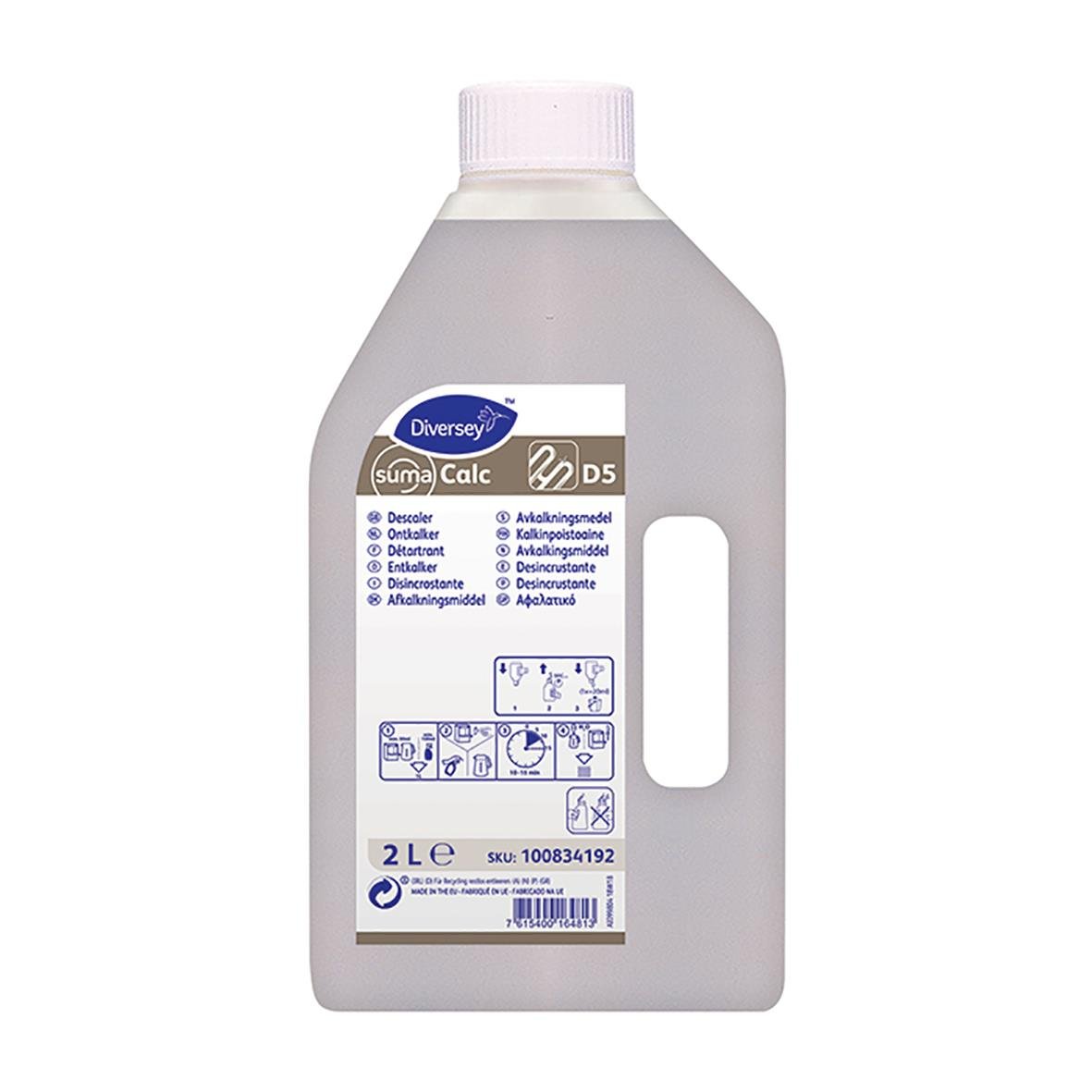 Diversey Suma Calc D5 avkalkningsmedel 2L flaska
