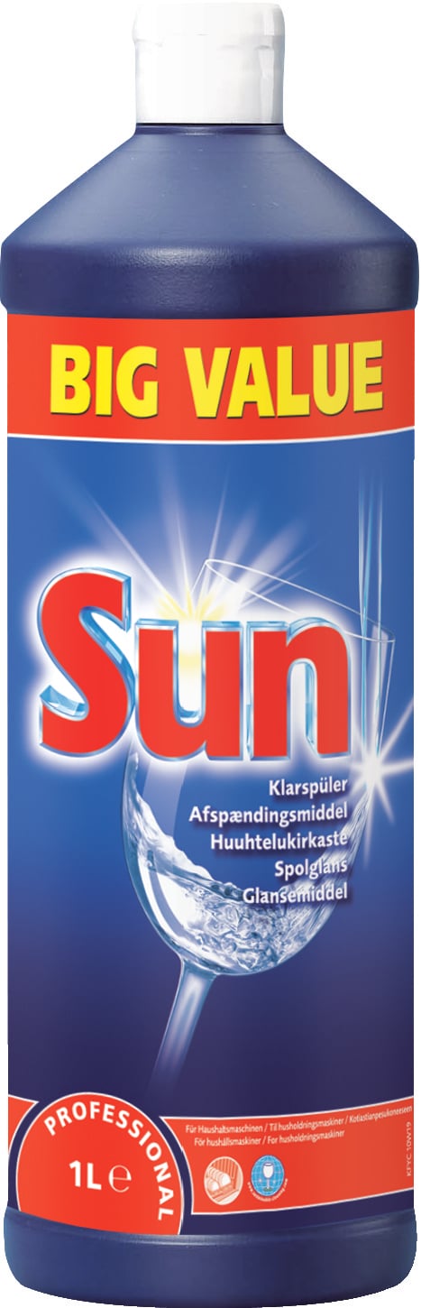 Torkmedel/Spolglans Sun Professional 1L