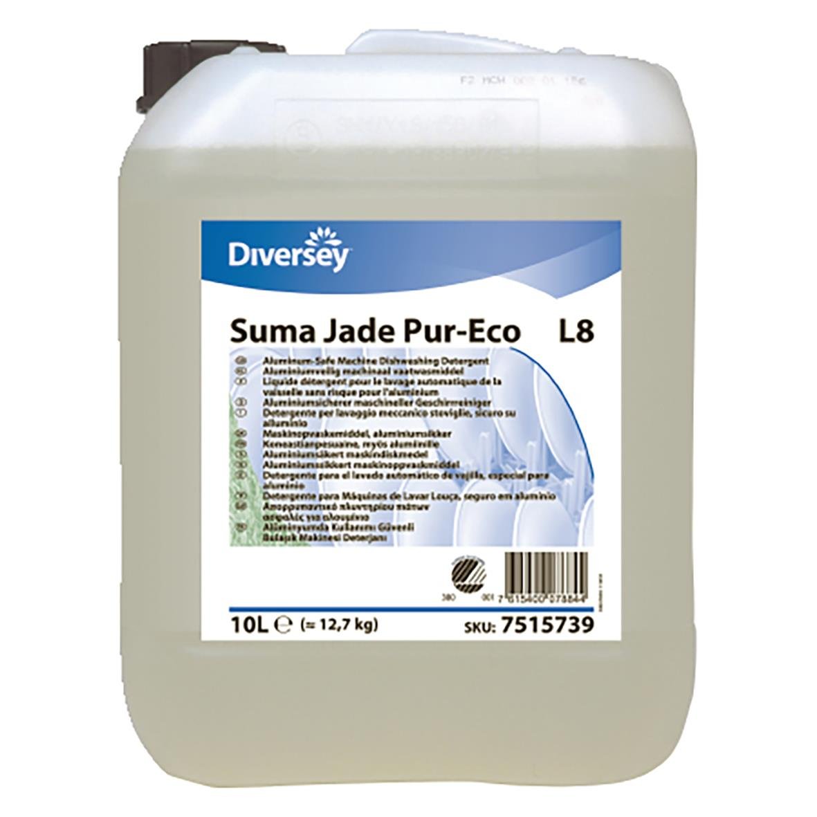 Diversey Suma Jade Pur-Eco L8 maskindiskmedel i 10L dunk