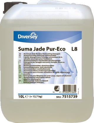 Maskindiskmedel Diversey Suma Jade Pur-Eco L8 10L