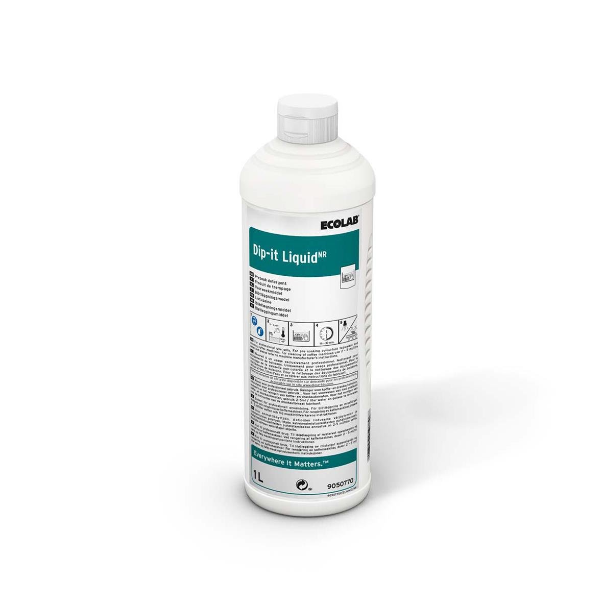 Blötläggningsmedel Ecolab Dip-It Liquid 1L