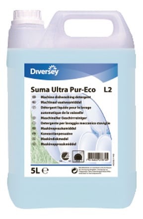 Diversey Suma Ultra Pur-Eco L2 maskindiskmedel i 5L flaska