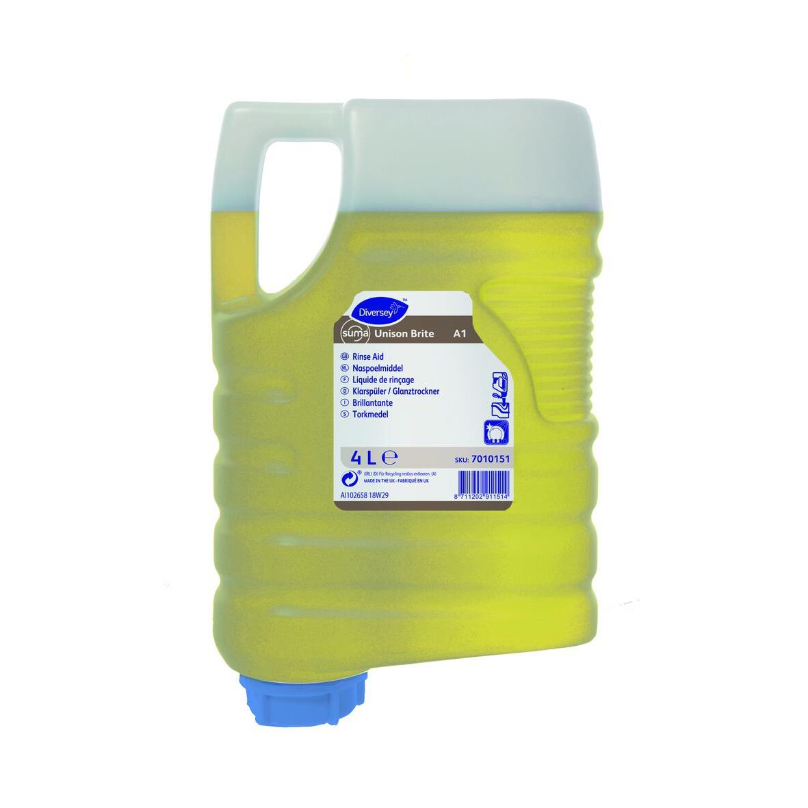 Diversey Suma Unision Brite A1 torkmedel i 4L flaska
