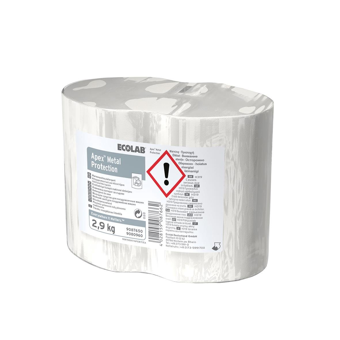 Maskindiskmedel Ecolab Smartpower Metal Protecti 2,9kg 52050298