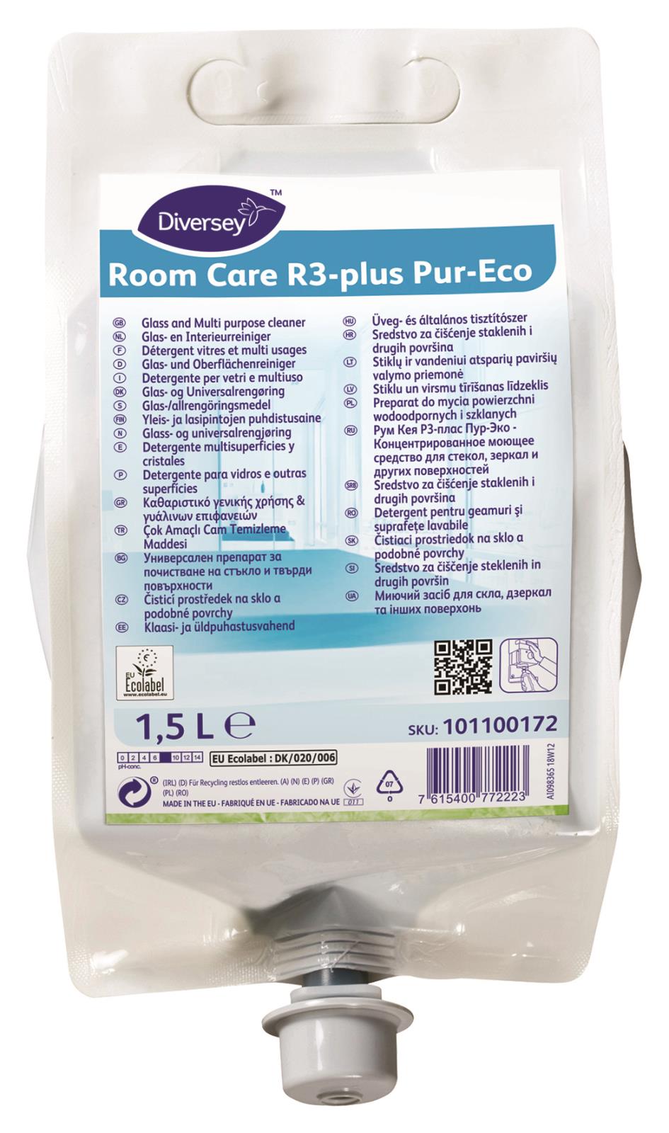 Fönsterputs Diversey Room Care R3-plus Pur-Eco 1,5L 52060076