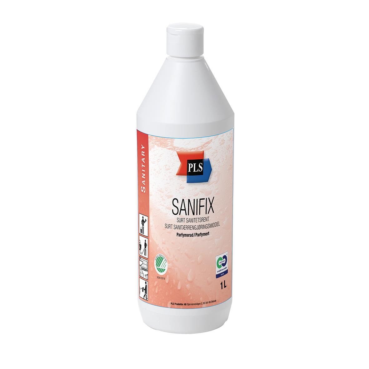 Sanitetsrent PLS Sanifix parfymerad 1L 52070003_1