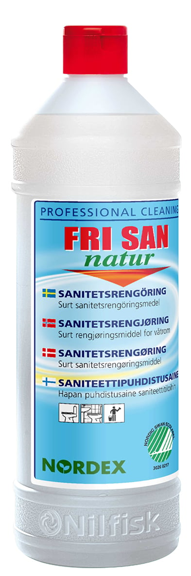 Sanitetsrent Nordex Fri San Natur oparfymerad 1L 52070064