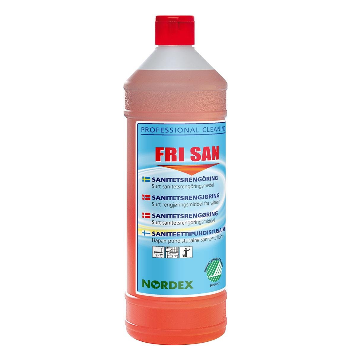 Nordex Fri San sanitetsrent, parfymfri 1L flaska