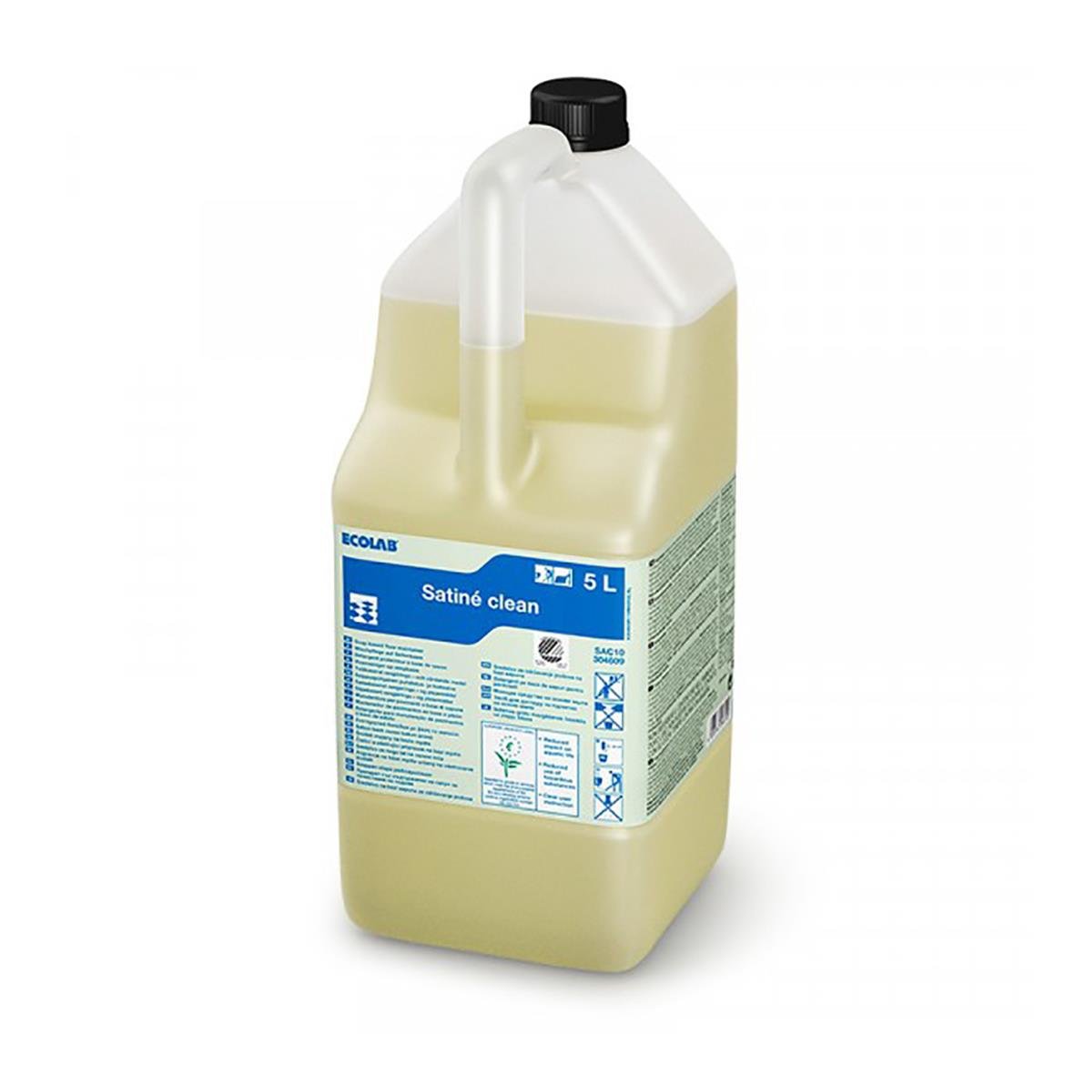 Ecolab Satine Clean golvrengöring i 5-liters flaska