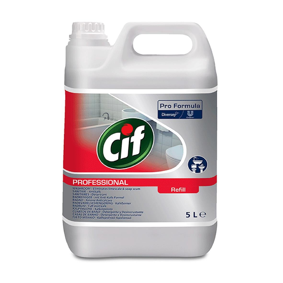 Sanitetsrent Cif Professional 2in1 Washroom 5L 52070085