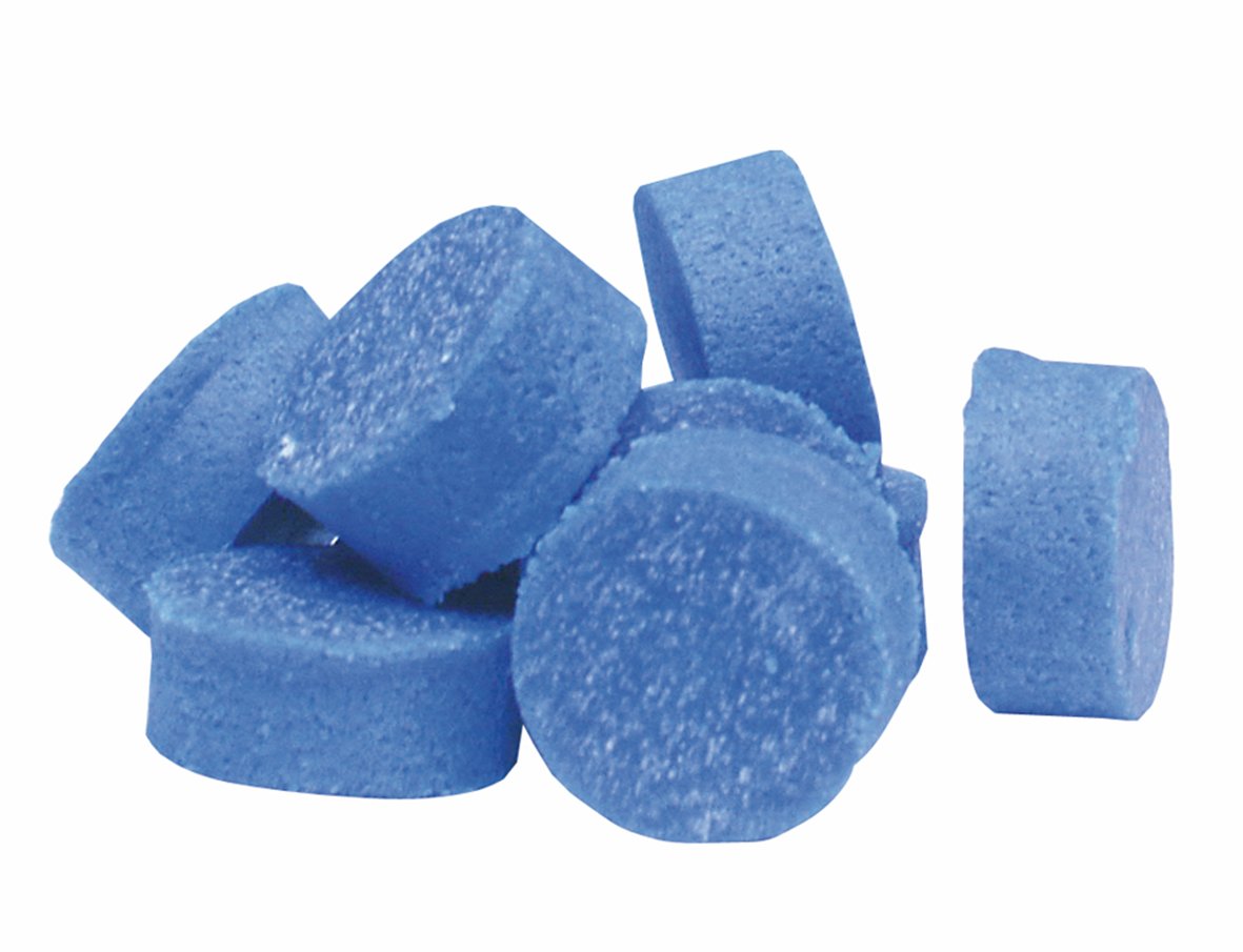 Blå urinoarblock Activa Bio Enzym 1kg, flera kuber