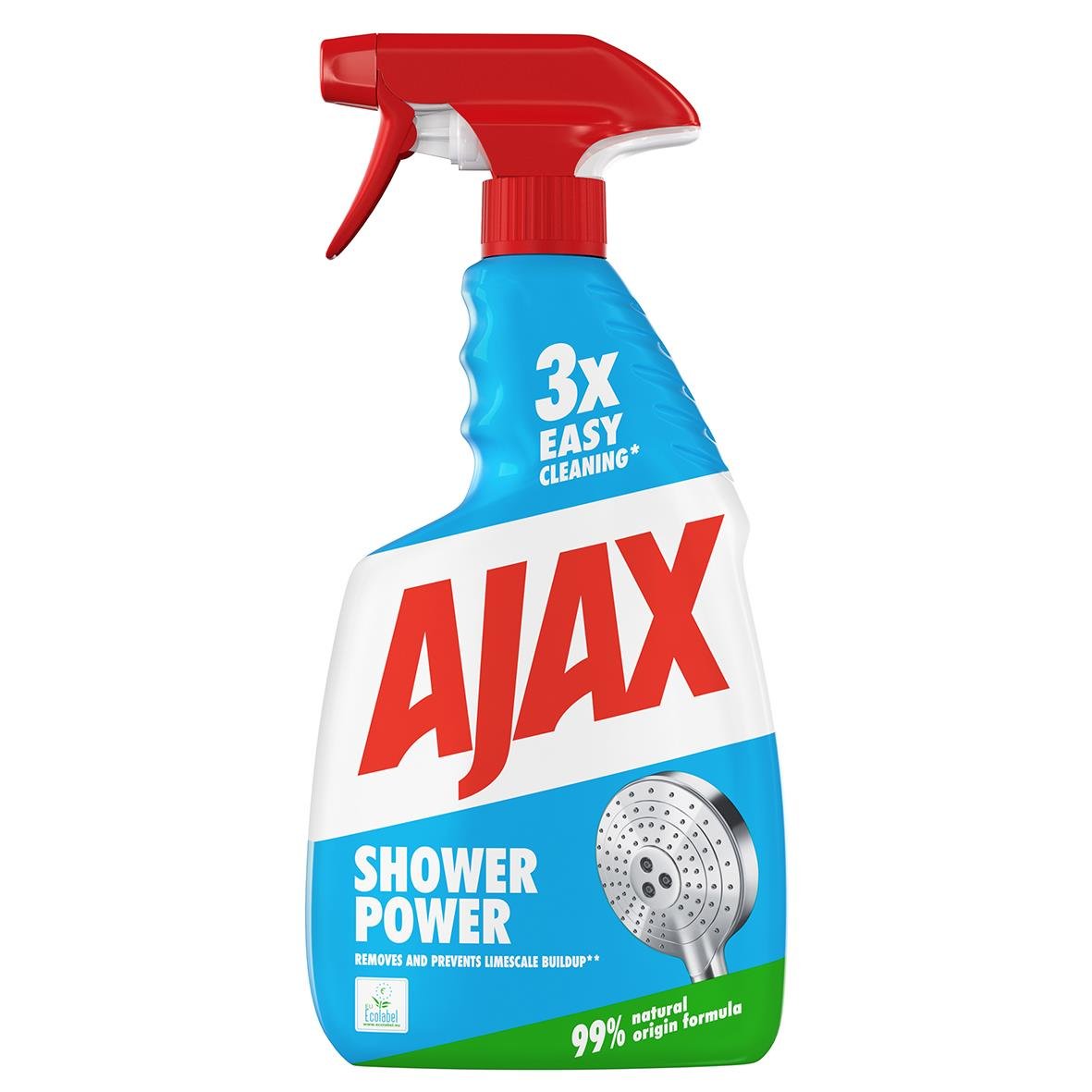 Ajax duschspray för rengöring av avlopp och ytor, 750ml