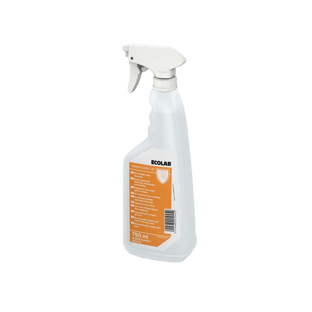 Ugns- och grillrent Ecolab Marketguard 20 Spray 750ml i sprayflaska