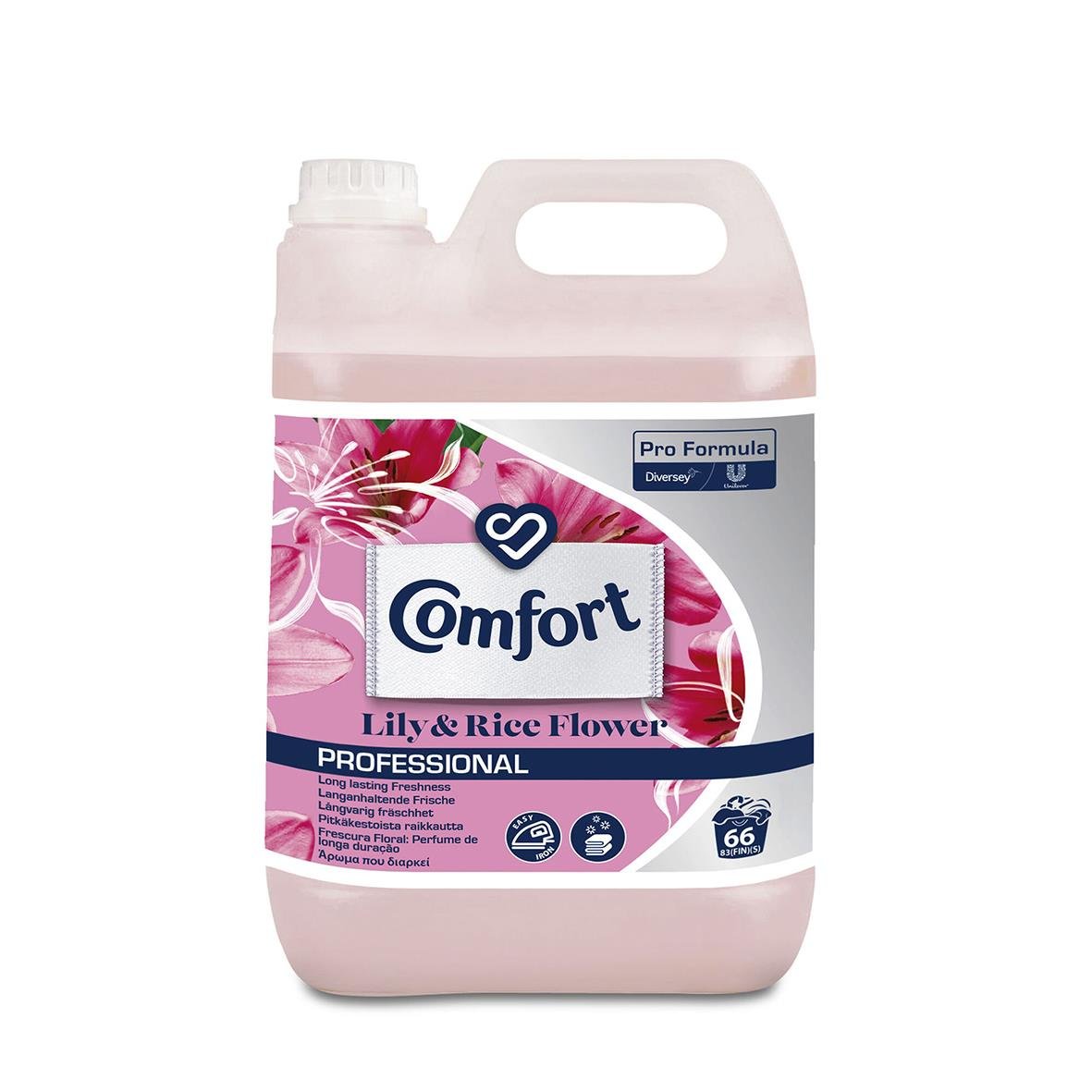 Sköljmedel Comfort Professional Lily & Rice Flower 5L