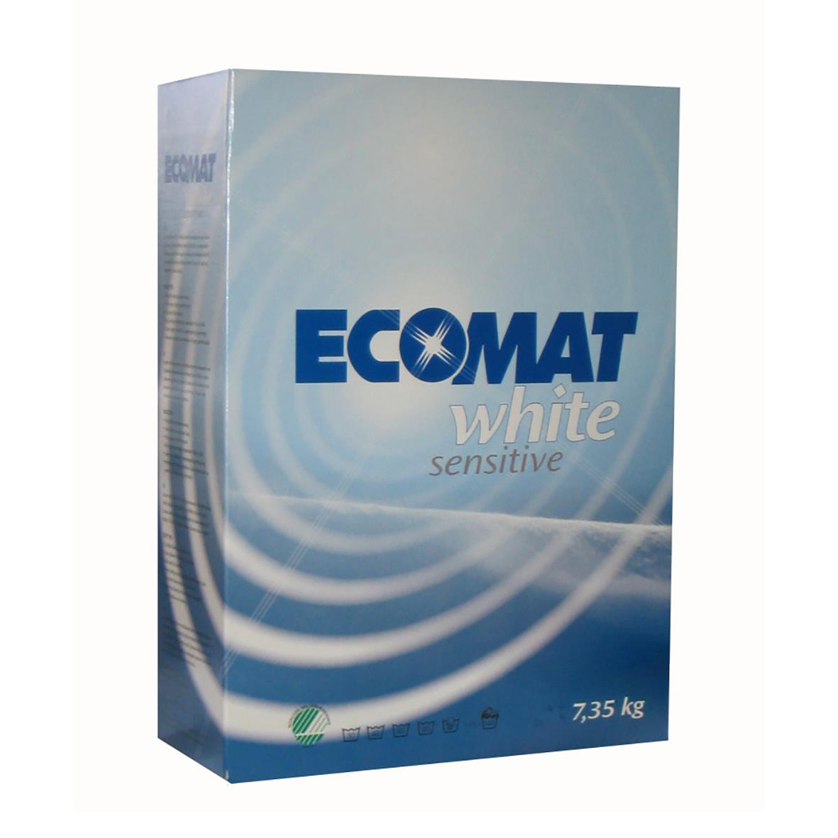 Tvättmedel Ecolab Ecomat White Sensitive 7,35kg 52100051