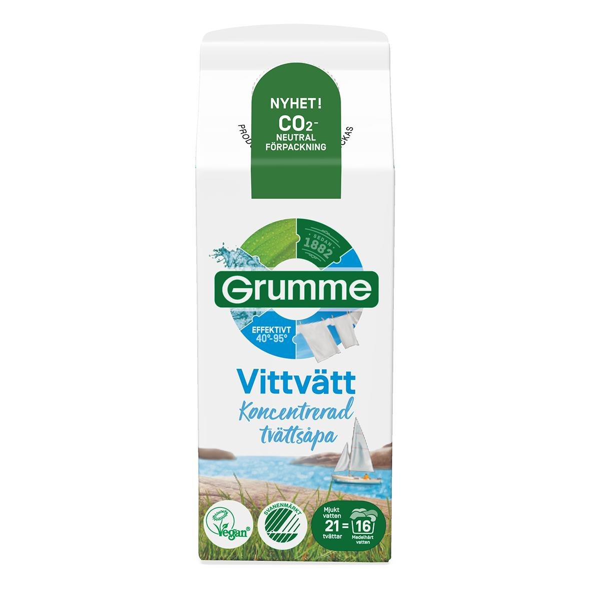 Tvättmedel Grumme Flytande Vittvätt 750ml 52100324_1