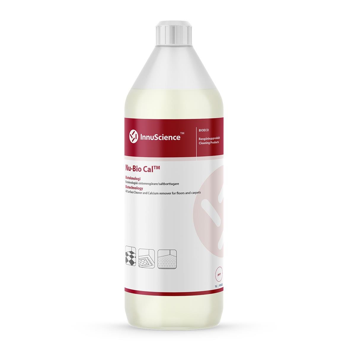 Saltbort Innu-Science Nu-Bio Cal 1 L i vit plastflaska