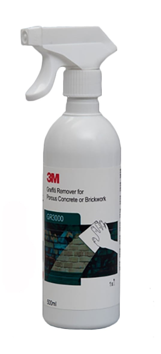 3M Graffiti Remover sprayflaska för borttagning av graffiti på betong och tegel, 500ml