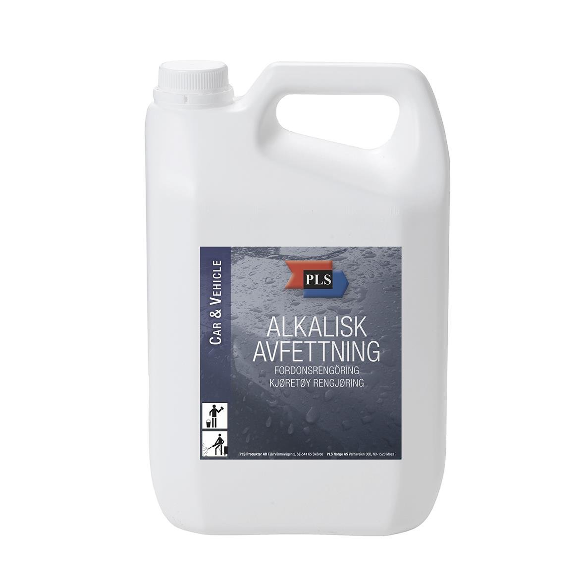 5L alkaliskt avfettning för fordon och rengöring
