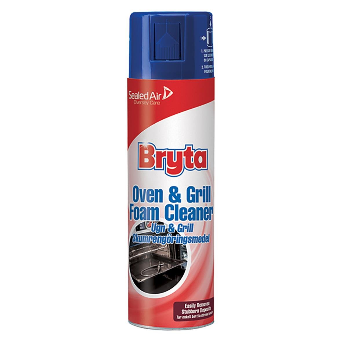 Bryta Ugn & Grill Foam Spray 500ml för rengöring av ugn och grill