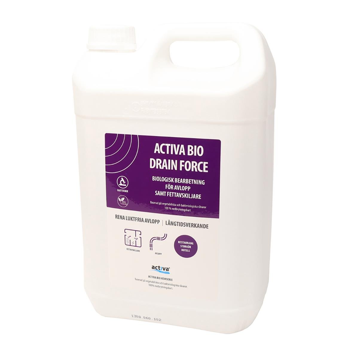 Avloppsrengöring Activa Bio Drain Force 5 L