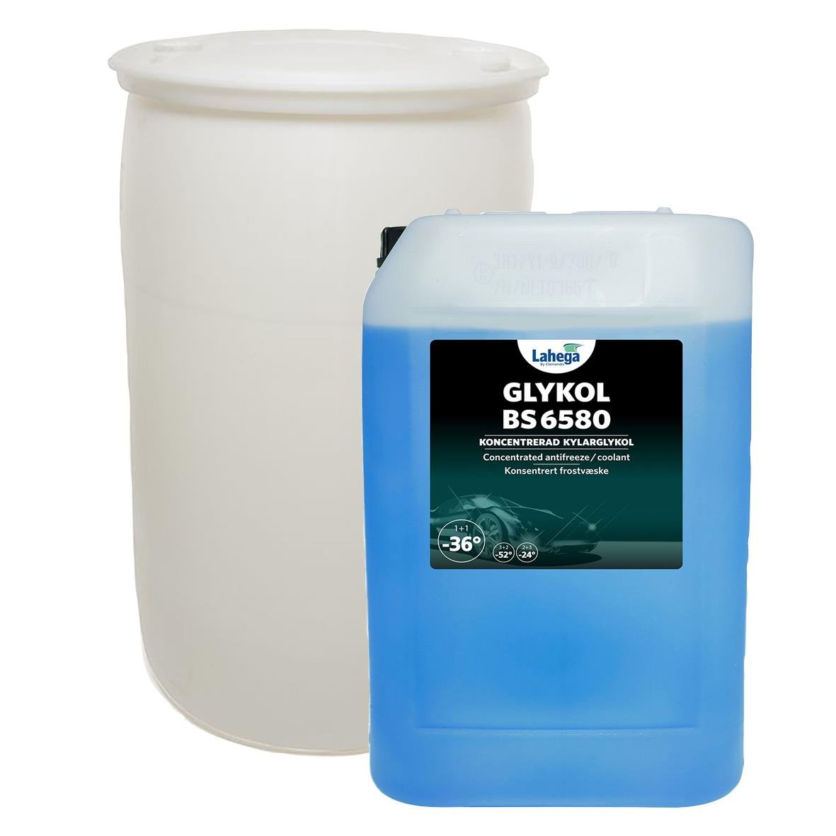 Glykol Lahega BS 6580 Koncetrerad Blå 4L 52302615_1