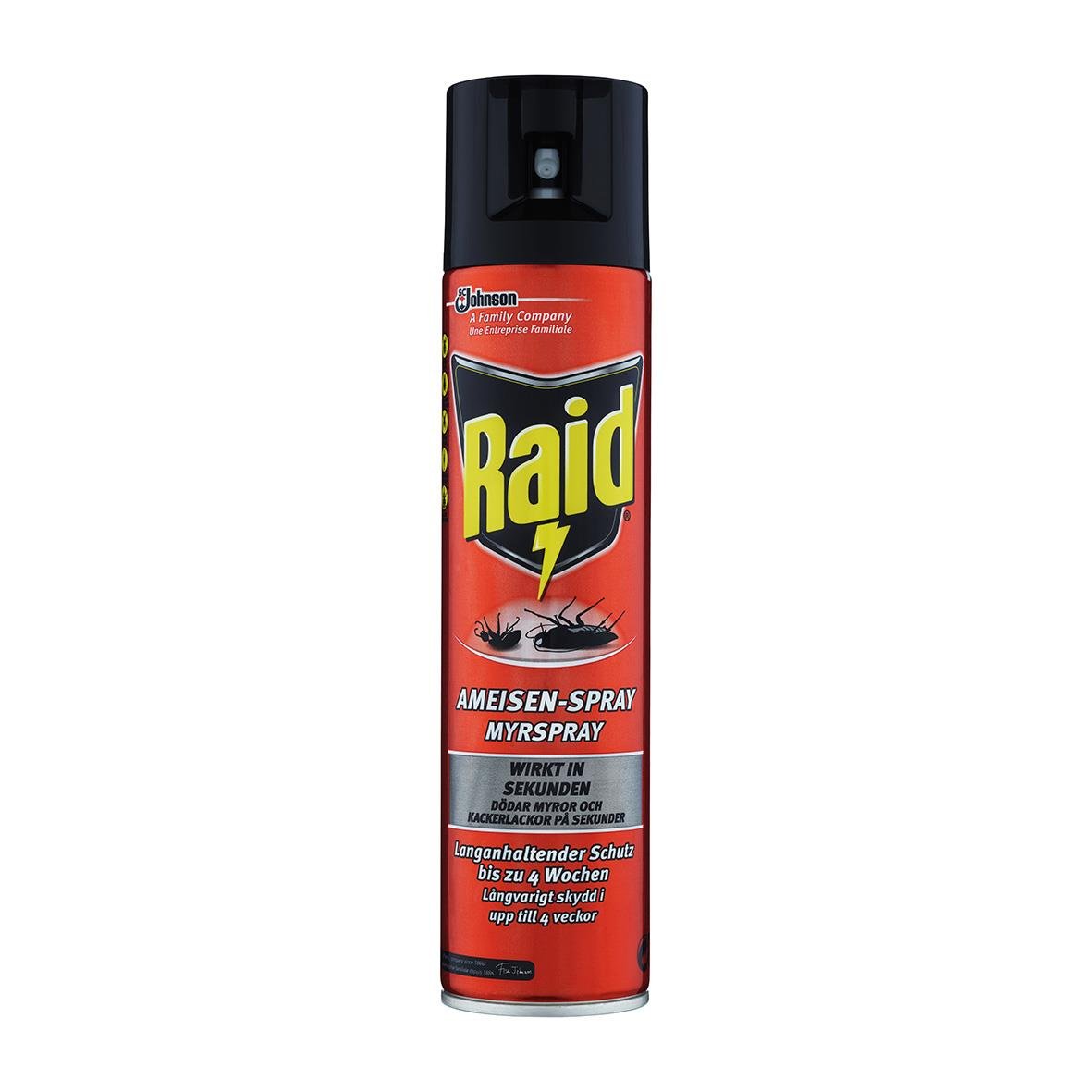 Myrspray Raid 400ml i sprayflaska för att bekämpa myror