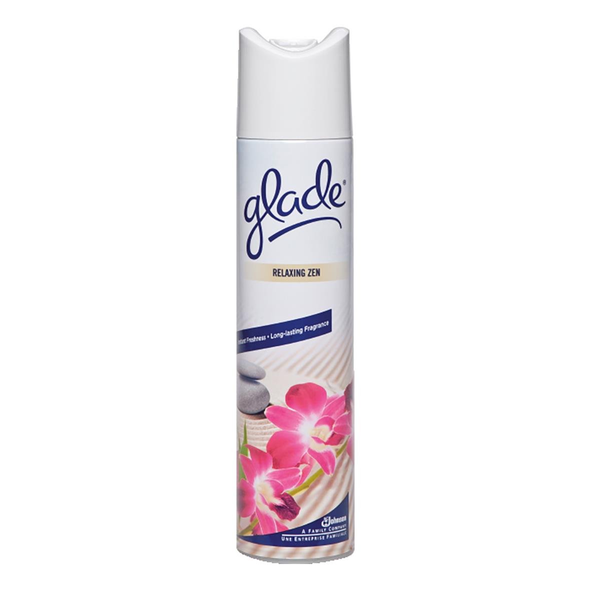 Luktfräschare Glade Relaxing Zen 300ml med blommor och stenar