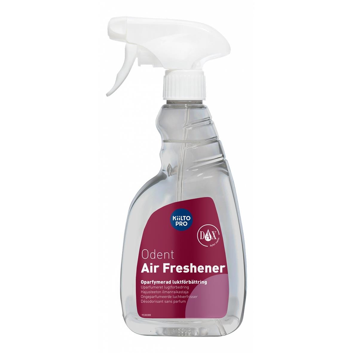 Luktförbättrare Kiilto Pro Odent Oparfymerad 500ml i sprayflaska