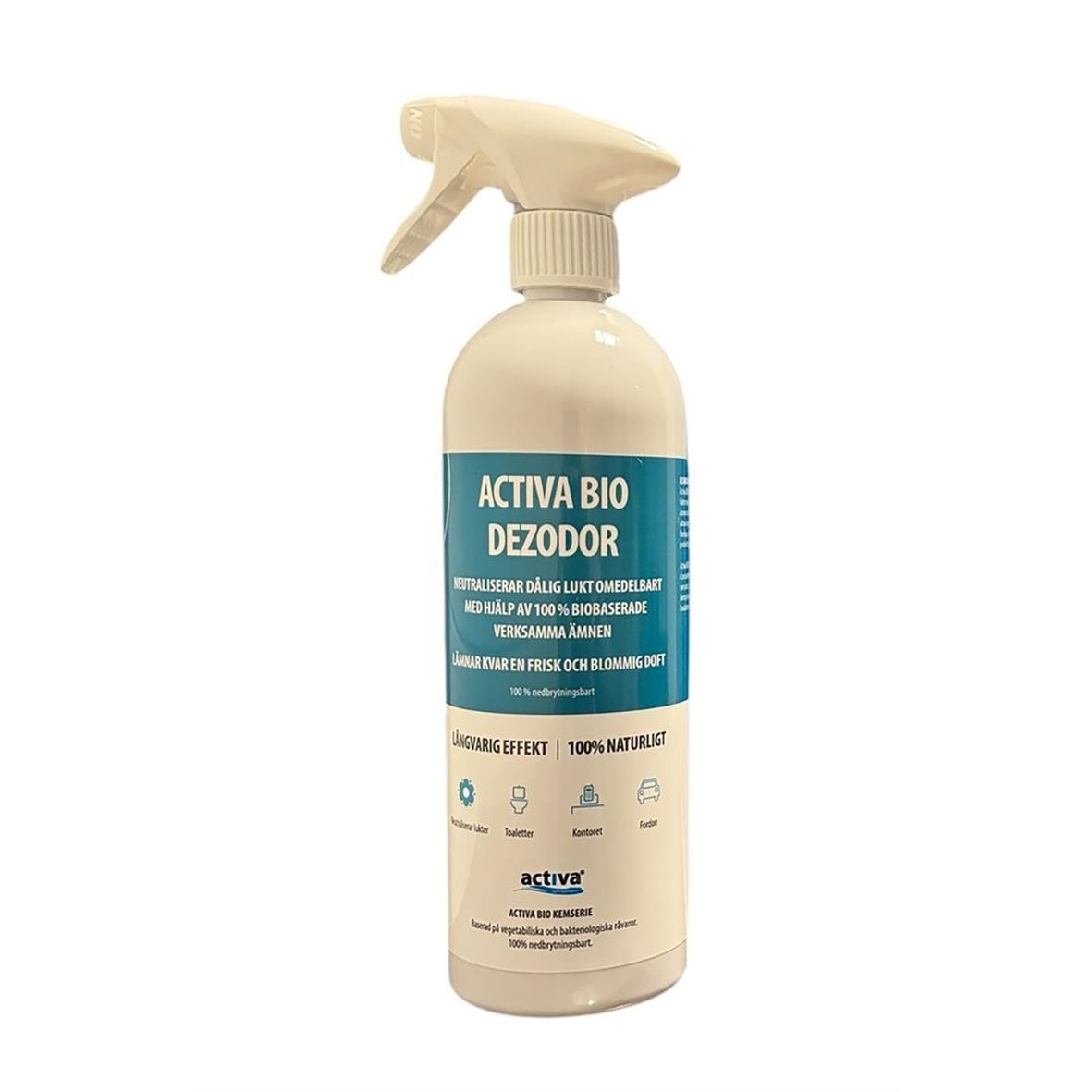 Luktförbättrare Activa DezOdor Spray 750ml i sprayflaska