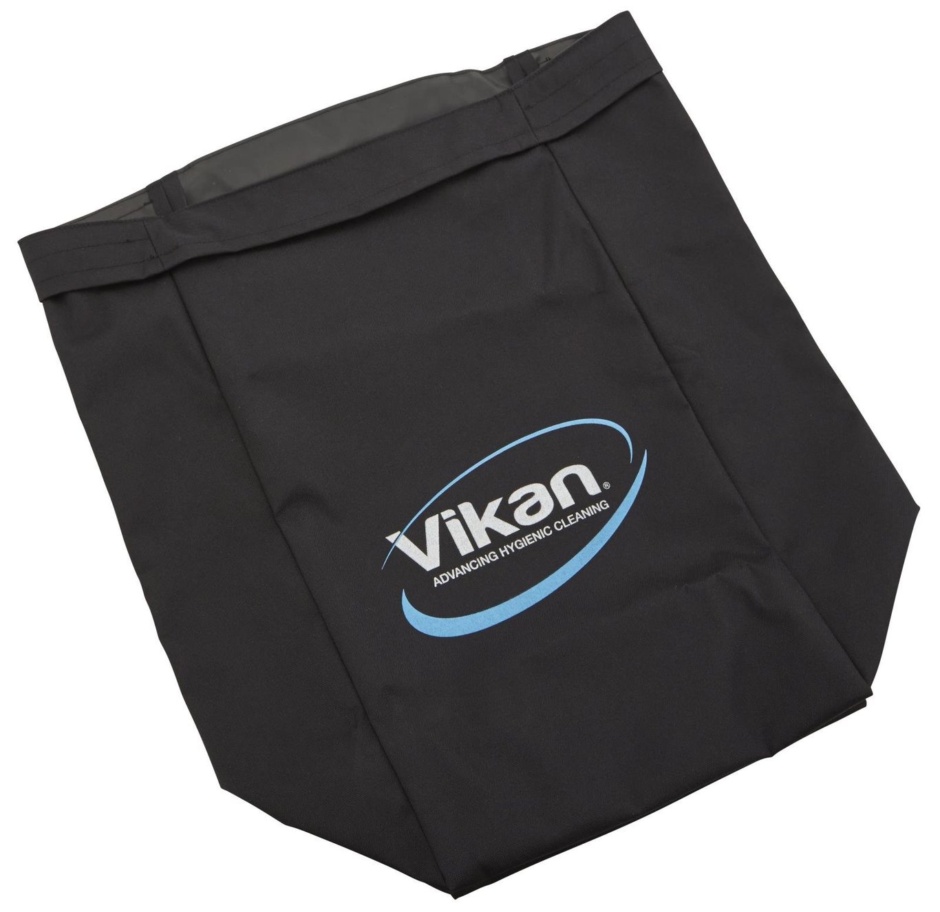 Svart multisäck från Vikan för städvagn, 25 liter