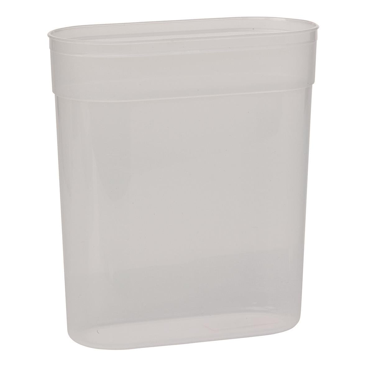 Transparent redskapsbox från Vikan med måtten 185x85x205mm