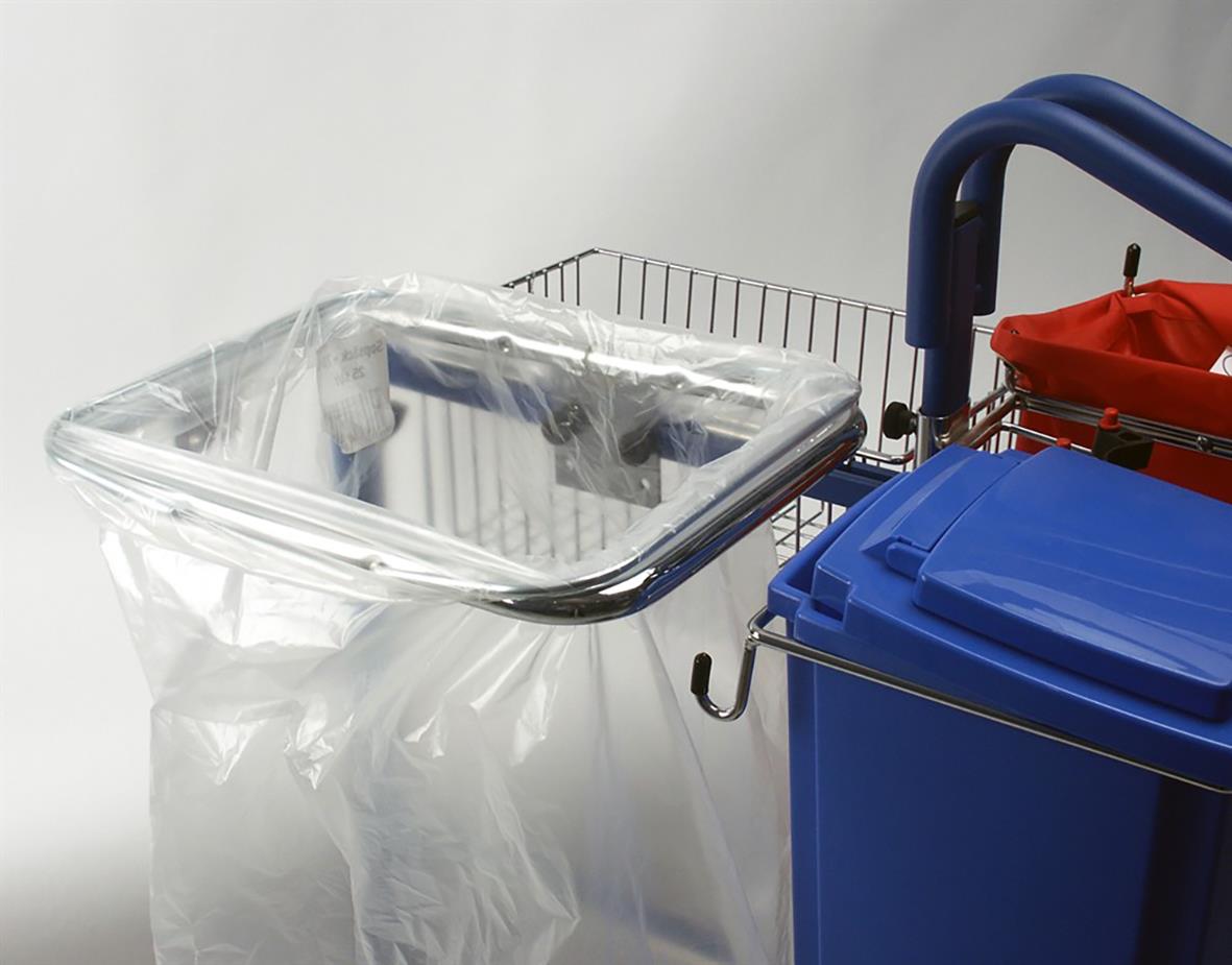 Säckhållare 70L PLT Std till städvagn med plastpåse