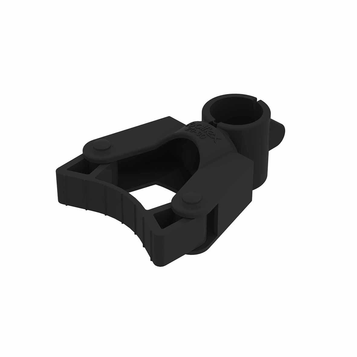 Toolflex Standard 20-30 Rörfäste 19mm svart plast