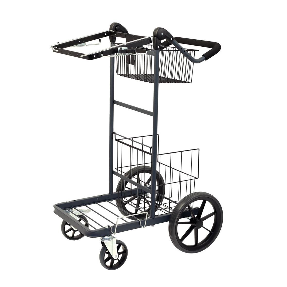 Städvagn Activa Trapp 3 Liten Fastighet med tre korgar och hjul