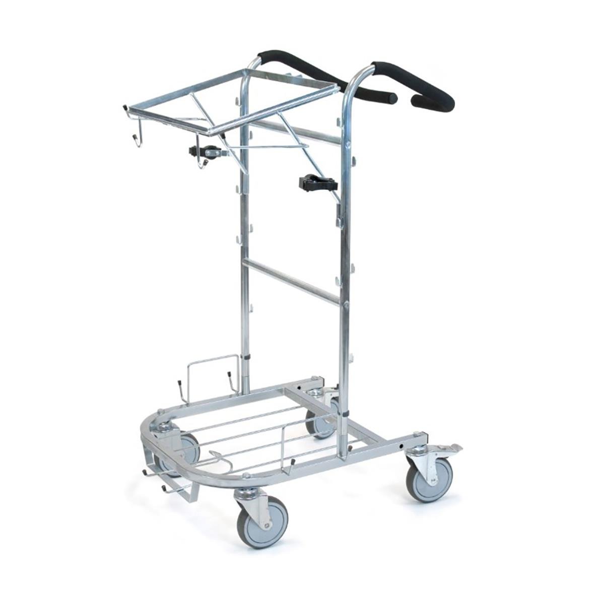 Städvagn Total Mini med fyra hjul och handtag för rengöringsändamål